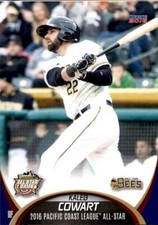2016 Pacific Coast League All-Stars Choice #32 Kaleb Cowart Adel Georgia GA Card