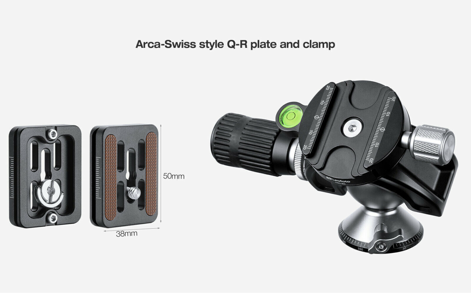 Leofoto MH-35 Full Dynamic Ball Head /w Handlebar Control | Arca