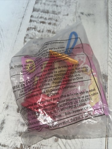 Disney Peter Pan Tinker Bell Lantern Clip McDonald's Happy Meal Toy Sealed 1997 - Picture 2 of 3