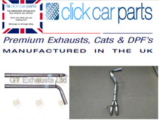 POLO FABIA IBIZA STRAIGHT THROUGH ! EXHAUST SYSTEM Centre + Tail Pipe