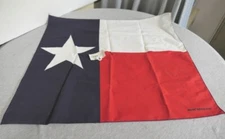 NEW Hav-A-Hank Red, White & Blue Texas Flag Cotton Bandana Napkin Scarf 23.75"