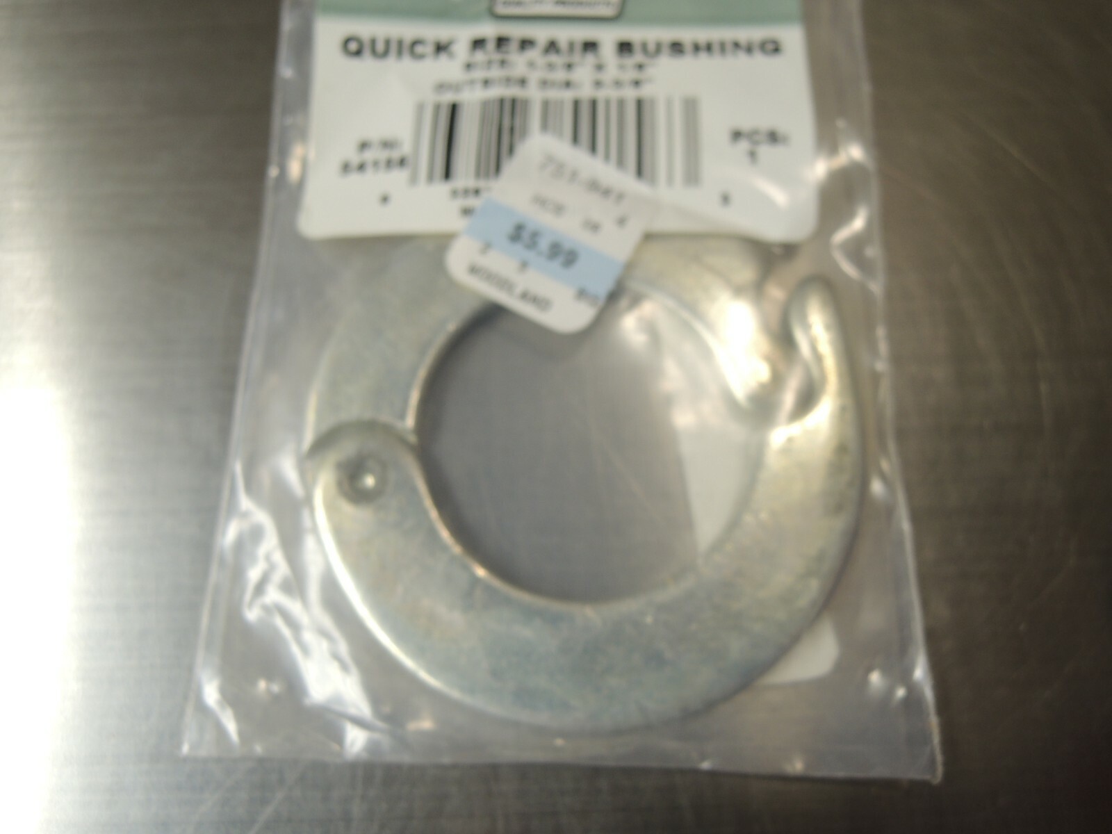 Quick Repair Bushing 13/8" x 1/8" with 23/8" outside diameter eBay