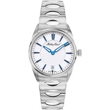 Mathey Tissot Women's Watch Classic White Dial Stainless Steel Bracelet D791AI