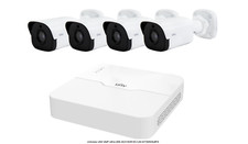 Uniview 2MP Ultra 265 4CH NVR Kit Smart IR 2D/3D DNR PoE Network Camera System