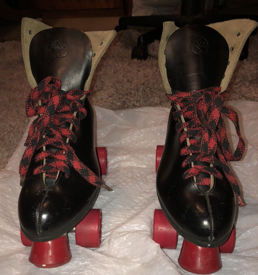 Vintage Riedell Roller Skates Mens Size 9 Rare great condition 1982 eBay