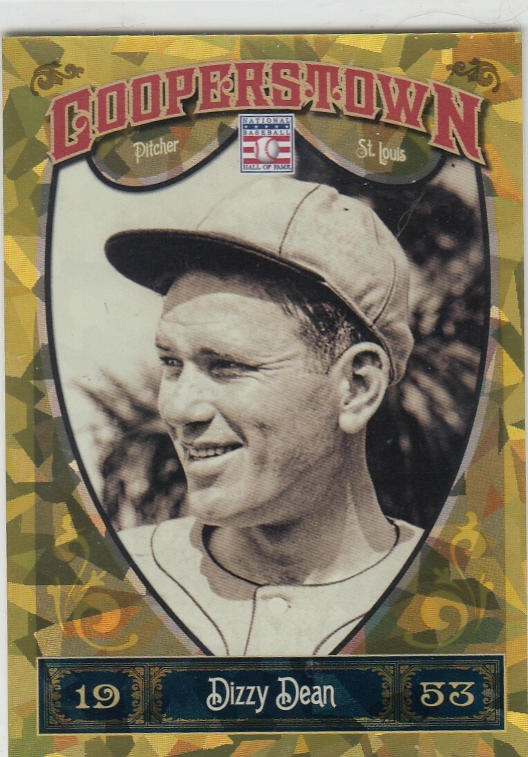 2013 Panini Cooperstown Collection - Dizzy Dean #39 Gold
