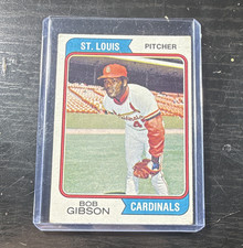 Topps 1974 Bob Gibson St. Louis Cardinals #350 Base Set Baseball Card