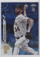 2020 Topps Chrome Ben Baller Edition Blue Refractor 21/75 Trevor Williams 7i2
