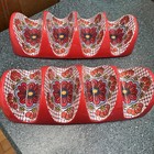 2 Brand New Taco Serving Trays Tortilla Holder Artisan De Luxe Melamine — photo 1