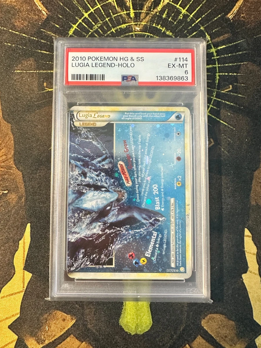 Lugia Pokémon TCG Heartgold & Soulsilver Ultra Rare Individual