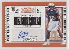 2019 Panini Contenders Draft Picks College Ticket Jamel Dean #229 Auto 0lt3