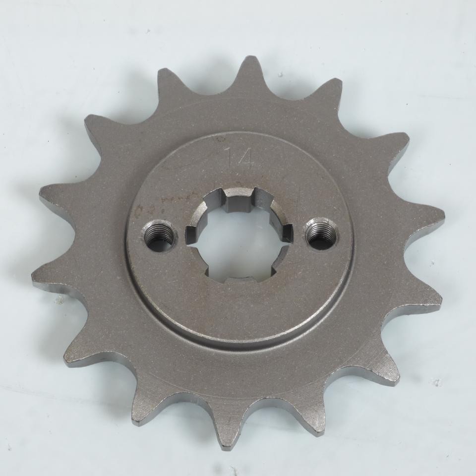 Pignon de sortie de boite Sifam en acier forgé pas 520 pour moto Cagiva