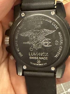 Luminox Blackout Blackbird Chronograph Men's Watch New Battery
