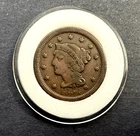 1854 Braided Hair Large Cent — photo from another recent sale