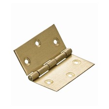 Hettich Scharnier, 50 x 50 mm, Messing matt, 10 Stück (1,70 EUR/Stück)
