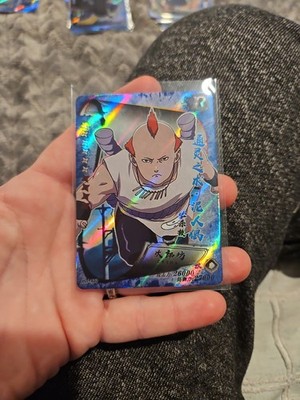Naruto Kayou Jirobo Card Heavens Scroll HY-133 Foil Holo Blue
