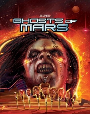 Ghosts of Mars (Steelbook) [New 4K UHD Blu-ray] Ltd Ed, Steelbook, Subtitled,
