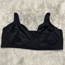 Soma XL Bralette Black Embraceable Reversible Wireless Pullover
