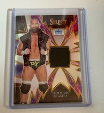 2024 Select WWE Tommaso Ciampa #SP-TCP Sparks Silver Prizm Relic Patch