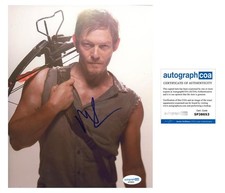 Norman Reedus "The Walking Dead" AUTOGRAPH Signed Daryl Dixon 8x10 Photo G ACOA