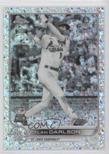 2022 Topps Chrome Black & White Mini-Diamond Refractor Dylan Carlson #158 12ec