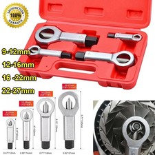 4pcs Nut Splitter Cracker Set Heavy Duty 9-27mm Damaged Bolt Remover Tool Set