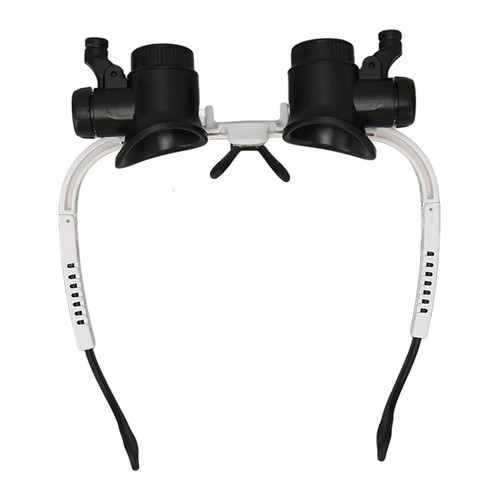 Headband Magnifier 7x 10x 15x 25x LED Illuminated Magnifying Glasses For Jewelry - Picture 11 of 24
