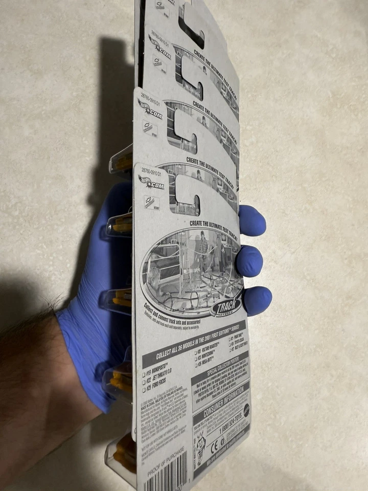 (6) lot 2001 Hot Wheels First Ed. Montezooma #23/36 Lowrider Monte Carlo #35 - Image 3 of 4