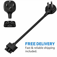 Heavy Duty 3 Prong to 4 Pin Power Adapter Cable FREE DELIVERY