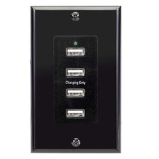 Magnadyne Wall Mount USB-A Charging Ports for RV Vehicle Use, Includes Wall...