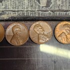 Lincoln Memorial Small Cent Lot Mixed Dates 1962-1975 Circulated Philly — photo 2