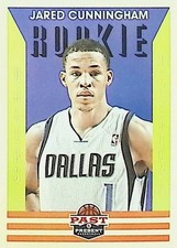 2012-13 PANINI PAST & PRESENT #229 JARED CUNNINGHAM RC BASE CARD NM-MT+