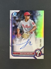 2022 Bowman Draft - Chrome Draft Pick Autographs Alex McFarlane #CDA-AME /499