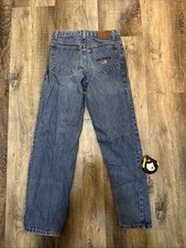 Vintage Ralph Lauren Jeans Mens Size 14 Polo Jeans Co Y2K Embroidered Flag