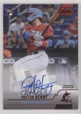 2022 Topps Stadium Club Auto Red Foil /50 Payton Henry #SCBA-PH Auto 0p19