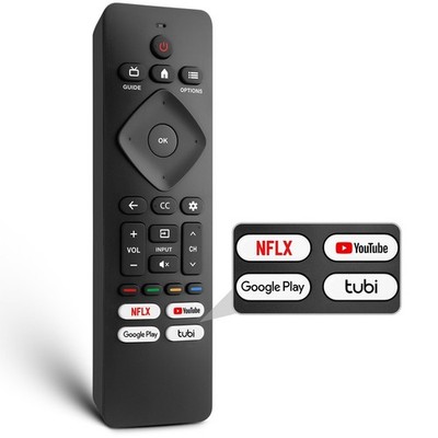New Universal Replacement for Philips-Smart-Tv-Remote-Control, for Philips Andro