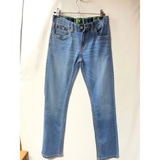 Levis 511 Slim Fit Jeans Kids Boys Size 14 Reg 27x29 Medium Wash Denim Blue