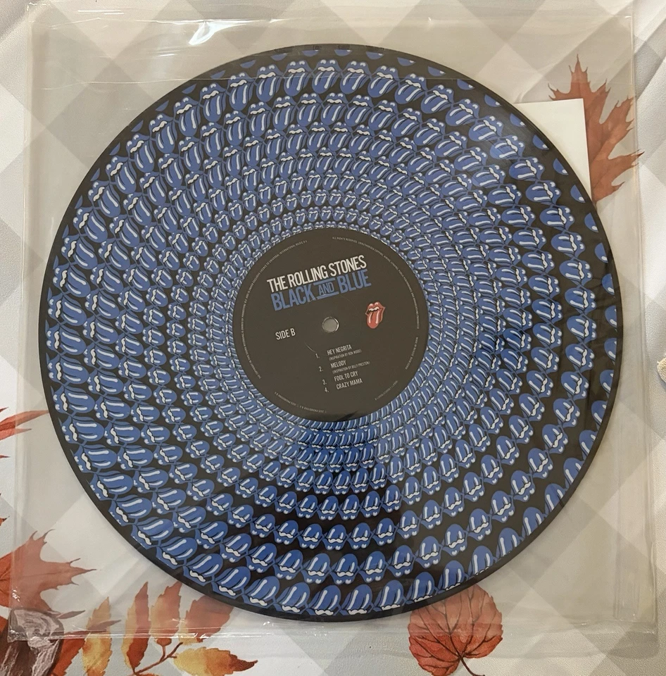 The Rolling Stones - Black and Blue - Zoetrope Vinyl Picture Disc - Image 2 of 3