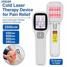 Low Level Cold Laser Therapy Red Infrared Light Treatment Device for Pain Relief