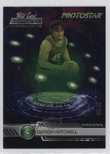 2021-22 Wild Card Alumination Protostar Green /99 Davion Mitchell Rookie RC 11ur. rookie card picture