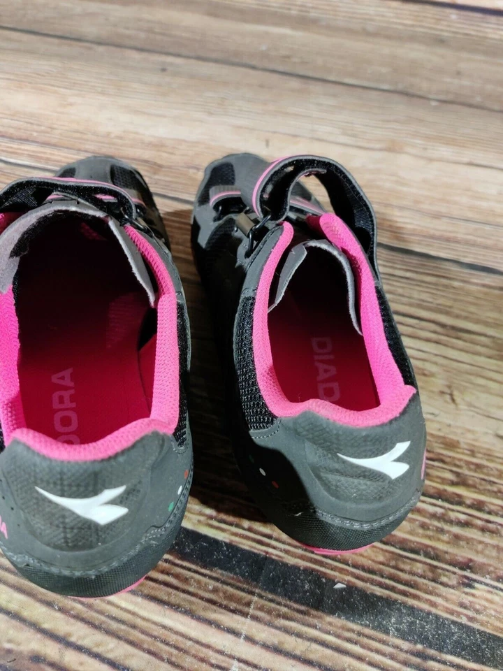 DIADORA XPhantom Ciclismo MTB Zapatos Bicicleta de Montaña Botas Damas EU41 US9.5 cs969 Foto 4 de 4