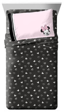 Disney Minnie Mouse Kids Microfiber Sheet Set-AB0G22RPBBJ5