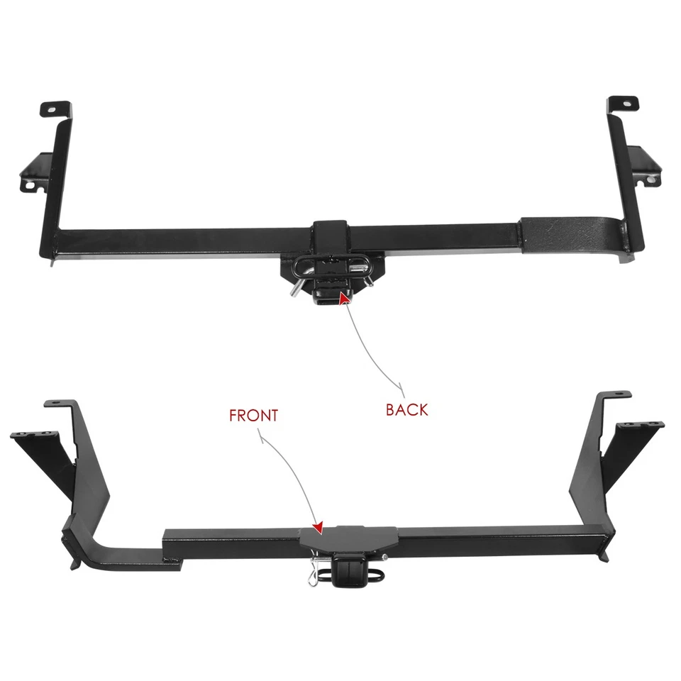 Receptor de enganche de remolque clase 3 de 2" para 04-07 Grand Caravan Town&Country Foto 3 de 4