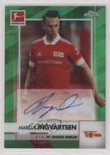 Marcus Ingvartsen Chrome Bundesliga 2020 Green Refractor /99 Auto