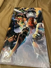 New 3 Pack Plastic Rectangle Lego Ninjago Table Clots 