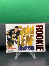 Joe Juneau #2 Gold Leaf Rookie 1993-94 Leaf