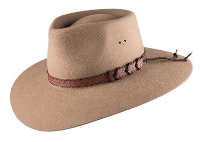 Statesman Big Australian sand Filz Hut Wolle merino Hüte breit australisch