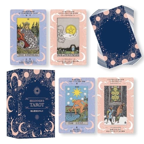 78 Karten mit Tarotkartenfiguren für Anfänger 78 Karten Japan - Bild 1 von 5