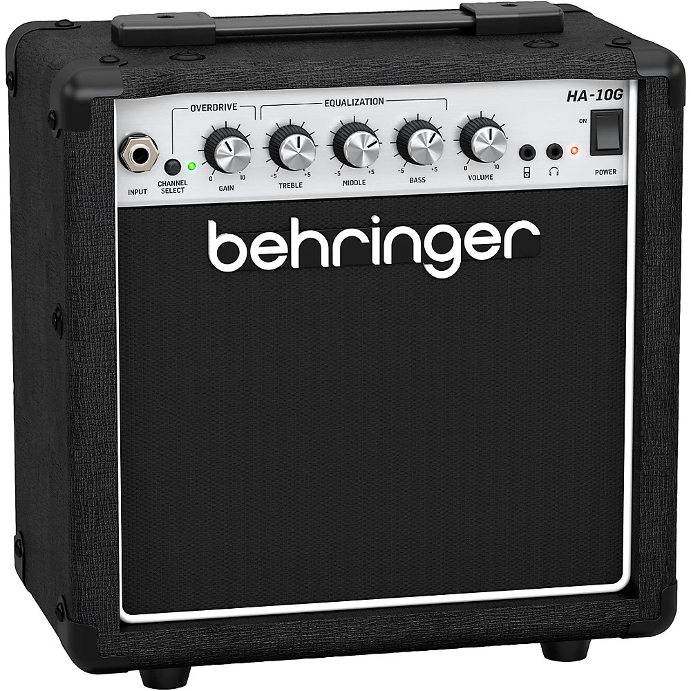 Комбинированный усилитель Behringer HA-10G-UL 1x6 дюймов мощностью 10 Вт, черный