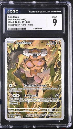Landorus graded CGC 9 for sale on eBay